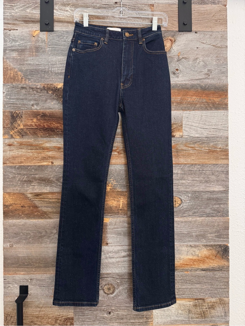 Rebecca Vallance Dark Indigo Naomie Straight Leg Jeans